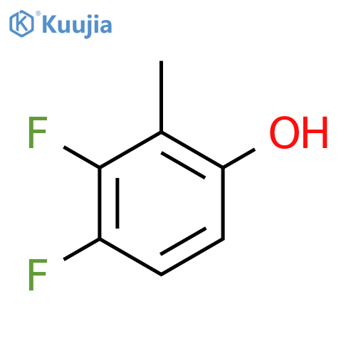 3,4-Difluoro-2-methylphenol structure