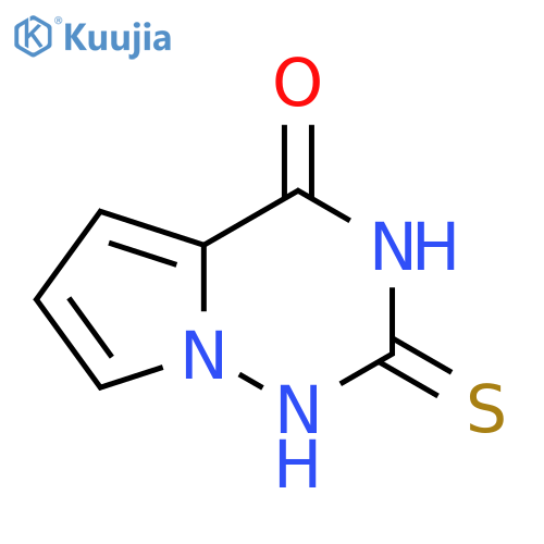 2-thioxo-1H-pyrrolo[2,1-f][1,2,4]triazin-4-one structure