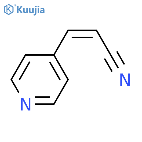 2-Propenenitrile,3-(4-pyridinyl)-, (2Z)- structure