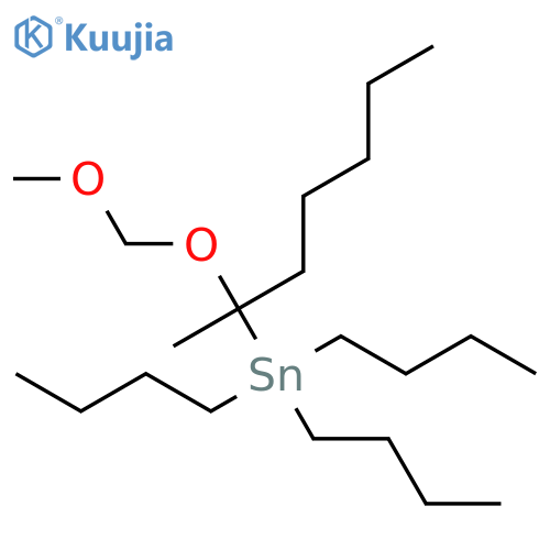 Stannane, tributyl[1-(methoxymethoxy)-1-methylhexyl]- structure