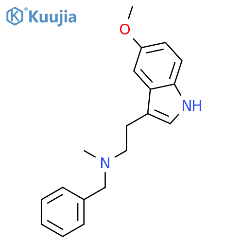 1H-Indole-3-ethanamine,5-methoxy-N-methyl-N-(phenylmethyl)- structure