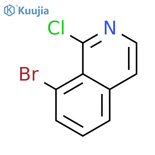 8-bromo-1-chloro-isoquinoline structure