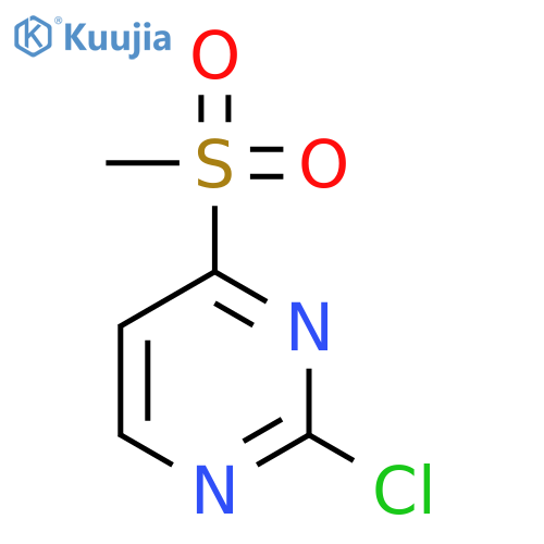 2-Chloro-4-(methylsulfonyl)pyrimidine structure