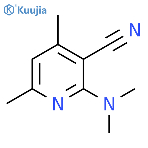 2-Dimethylamino-4,6-dimethyl-nicotinonitrile structure