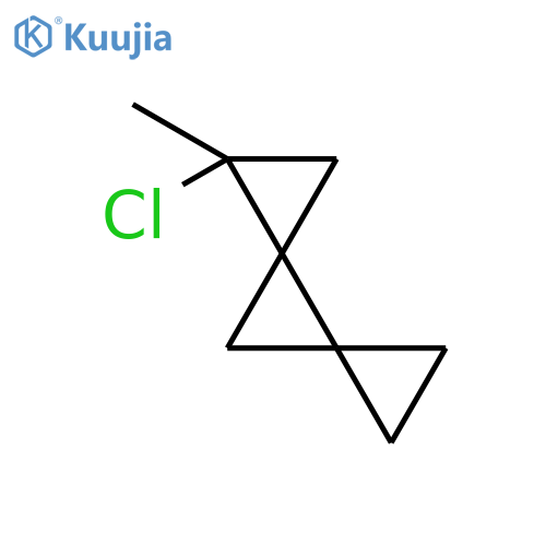 Dispiro[2.0.2.1]heptane, 1-chloro-1-methyl- structure