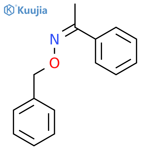 (Z)-acetophenone O-benzyloxime structure