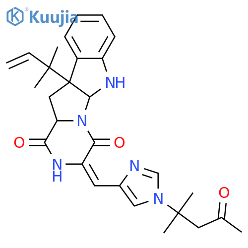 Roquefortine C; N16-(1,1-Dimethyl-3-oxobutyl) structure