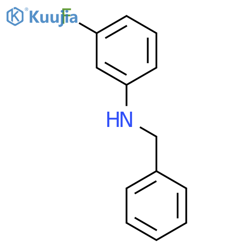 N-BENZYL-3-FLUOROANILINE structure