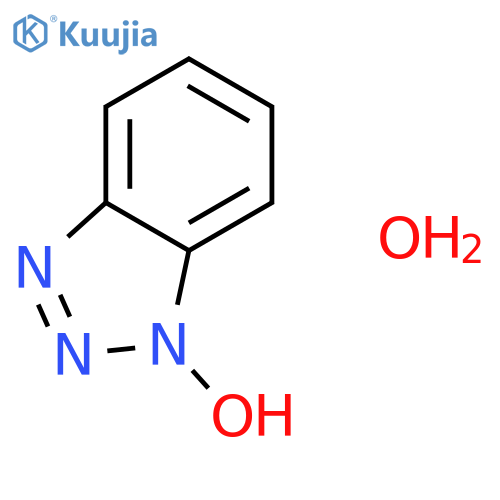1-Hydroxybenzotriazole Hydrate structure