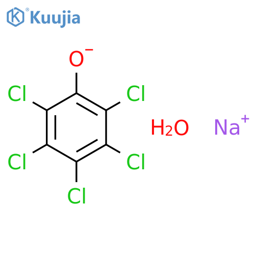 Pentachlorophenol Sodium Salt Hydrate structure