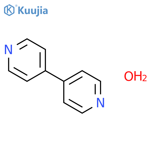 4,4'-Dipyridine hydrate structure