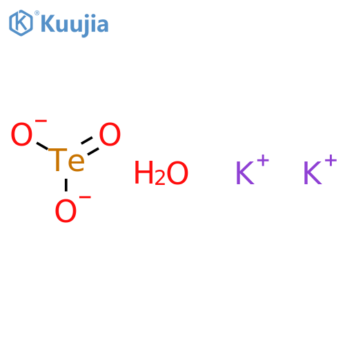 Potassium Tellurite Hydrate structure