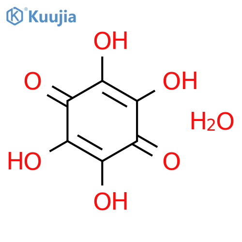 Tetrahydroxyquinone Hydrate structure