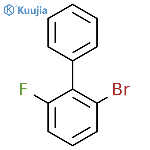 2-Bromo-6-fluorobiphenyl structure