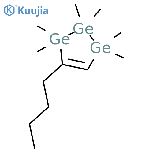 1H-1,2,3-Trigermole, 4-butyl-2,3-dihydro-1,1,2,2,3,3-hexamethyl- structure