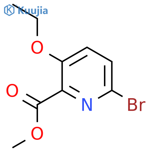 Methyl 6-bromo-3-ethoxypicolinate structure