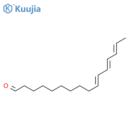 10,12,14-Hexadecatrienal, (E,E,E)- structure