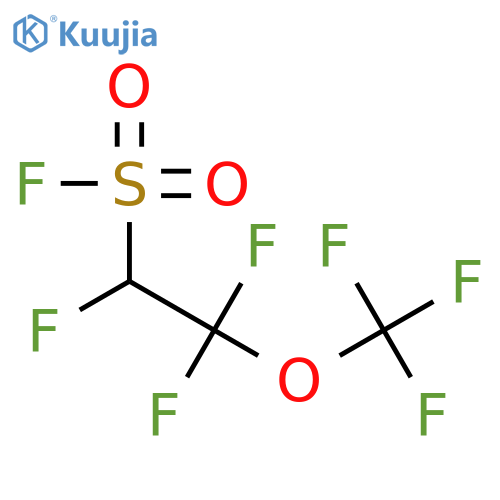 Ethanesulfonyl fluoride, 1,2,2-trifluoro-2-(trifluoromethoxy)- structure