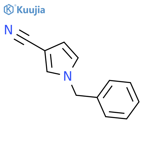 1-Benzyl-1H-pyrrole-3-carbonitrile structure