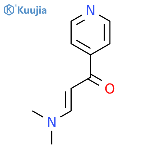 (E)-3-(Dimethylamino)-1-(pyridin-4-yl)prop-2-en-1-one structure