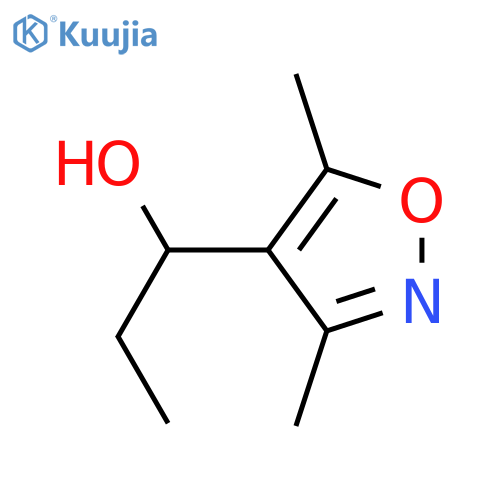 4-Isoxazolemethanol, a-ethyl-3,5-dimethyl- structure