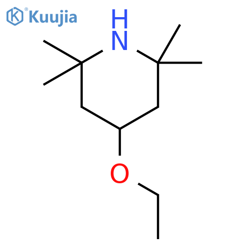 Piperidine, 4-ethoxy-2,2,6,6-tetramethyl- structure