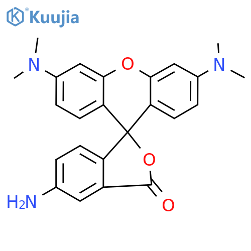 5(6)-Amino-TAMRA structure