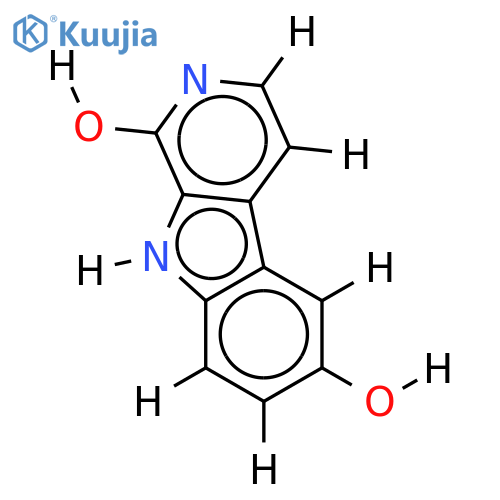 3,10-dihydroxy-beta-carboline structure
