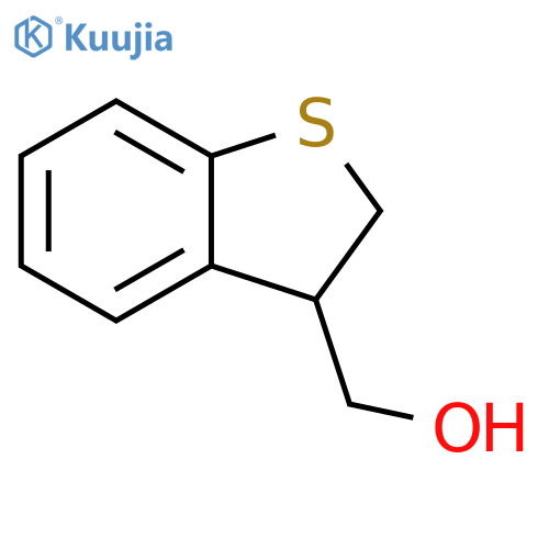 (2,3-dihydro-1-benzothiophen-3-yl)methanol structure