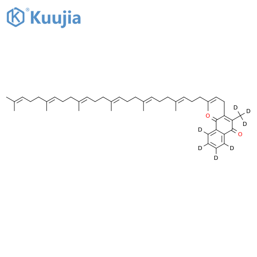 Menaquinone 7-d7 (90%) structure