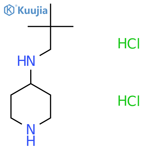 N-Neopentylpiperidine-4-amine dihydrochloride structure