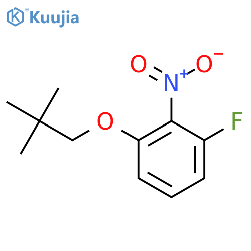 1-Fluoro-3-(neopentyloxy)-2-nitrobenzene structure