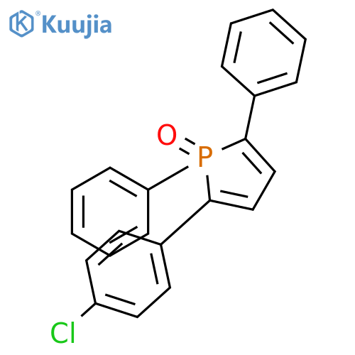 1H-Phosphole, 2-(4-chlorophenyl)-1,5-diphenyl-, 1-oxide structure
