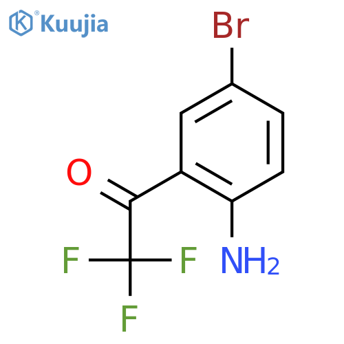 1-(2-Amino-5-bromophenyl)-2,2,2-trifluoroethanone structure