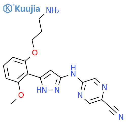 Prexasertib structure