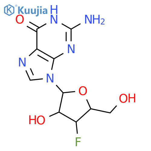 3'-Deoxy-3'-fluoroguanosine structure