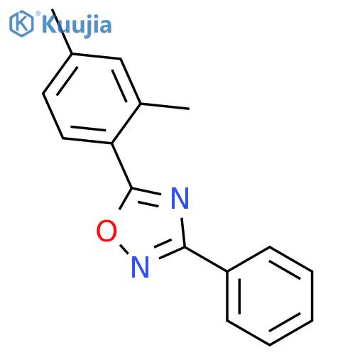 1,2,4-Oxadiazole, 5-(2,4-dimethylphenyl)-3-phenyl- structure