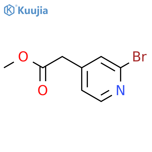 Methyl 2-(2-Bromopyridin-4-yl)acetate structure