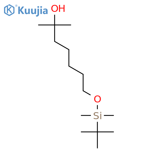 2-Heptanol, 7-[[(1,1-dimethylethyl)dimethylsilyl]oxy]-2-methyl- structure