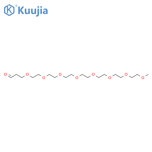 m-PEG8-aldehyde structure