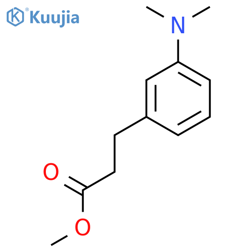 Methyl 3-3-(Dimethylamino)phenylpropanoate structure