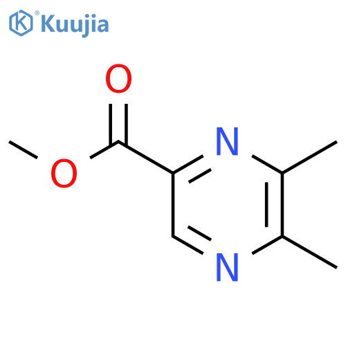 Methyl 5,6-dimethylpyrazine-2-carboxylate structure