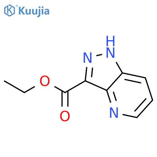 Ethyl 1H-pyrazolo[4,3-B]pyridine-3-carboxylate structure