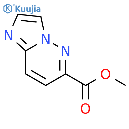 methyl imidazo[1,2-b]pyridazine-6-carboxylate structure