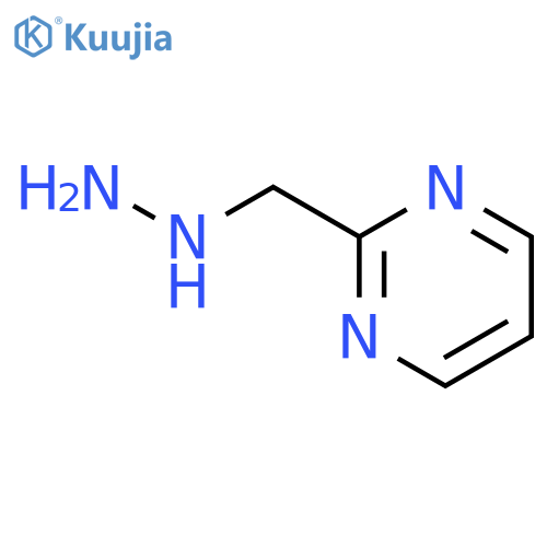 2-(hydrazinylmethyl)pyrimidine structure