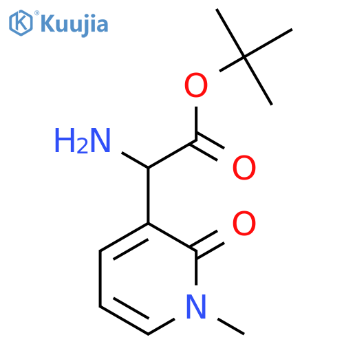 tert-butyl N-[(1-methyl-2-oxo-1,2-dihydropyridin-3-yl)methyl]carbamate structure