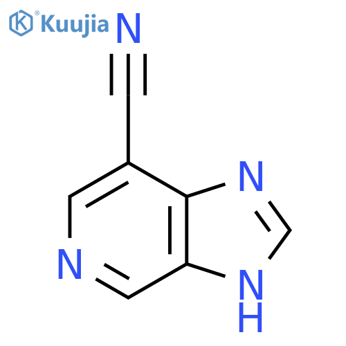 3H-imidazo[4,5-c]pyridine-7-carbonitrile structure