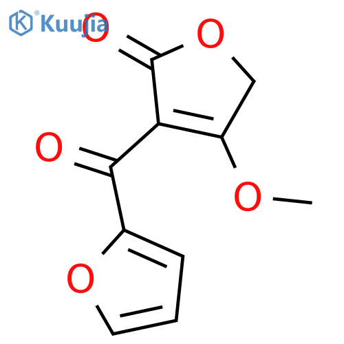 2(5H)-FURANONE, 3-(2-FURANYLCARBONYL)-4-METHOXY- structure
