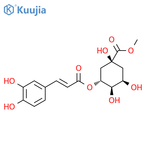 3-O-Caffeoylquinic acid methyl ester structure