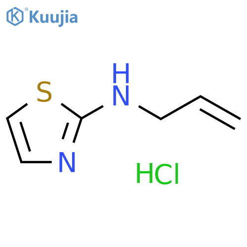 N-Allyl-1,3-thiazol-2-amine hydrochloride structure